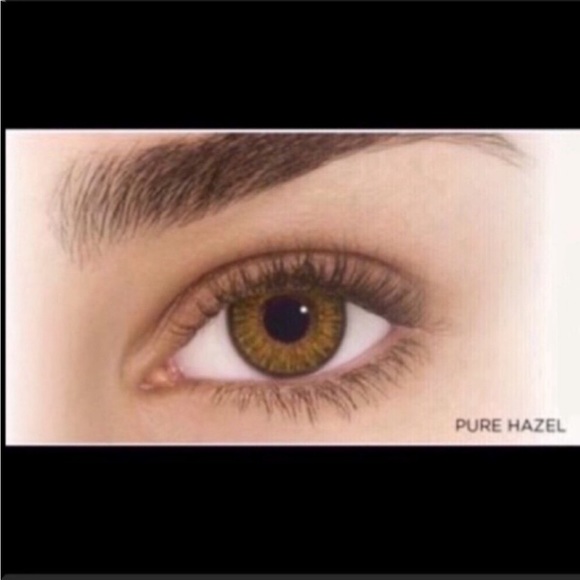 NWT PURE HAZEL 3 pairs or 6 cosmetic eye lens with case - Picture 1 of 2